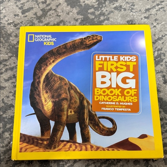 National Geographic Kids First Big Book of Dinosaurs - Yellow and Blue - Picture 1 of 1